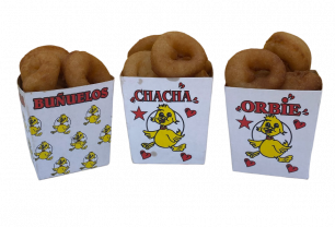 Estuches buñuelos